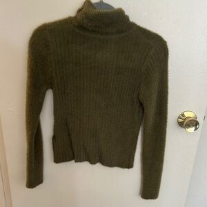 Olive Green Women's Sweater